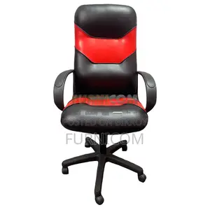 Super Comfy Swivle Executive Home and Office Chair-Faux Leather-MS Fra