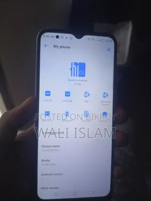 Tecno Spark 7 64 GB Blue