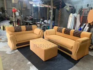 3+2 Seater Sofa Set With Tea Table