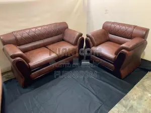Round Wedge Luxury Sofa Set (2+1) - Sofa