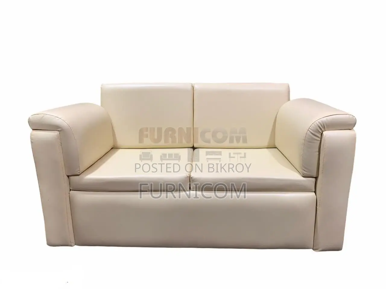 Rolled Arm Sturdy Sofa Set (2+1)