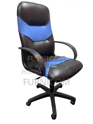 Super Comfy Swivle Executive Home and Office Chair-Faux Leather-MS Fra