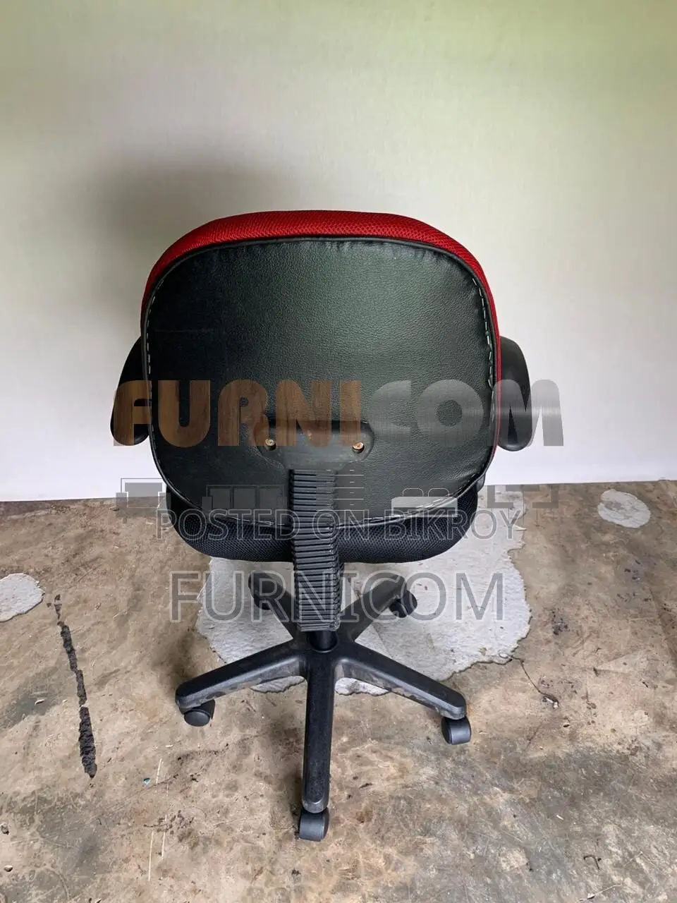 Office Chair Red & Blue (Fcbfc 10) - Chair