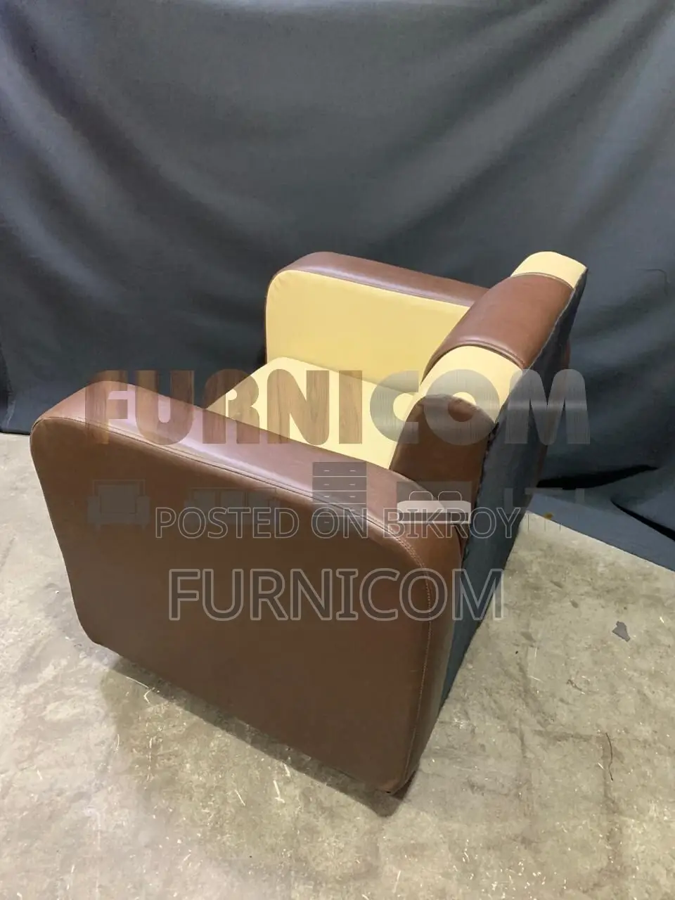 Straight-backed Snug Armchair