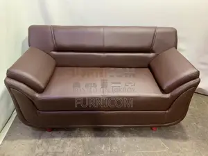 Rolled Arm 2 Seater Sofa - Chocolate