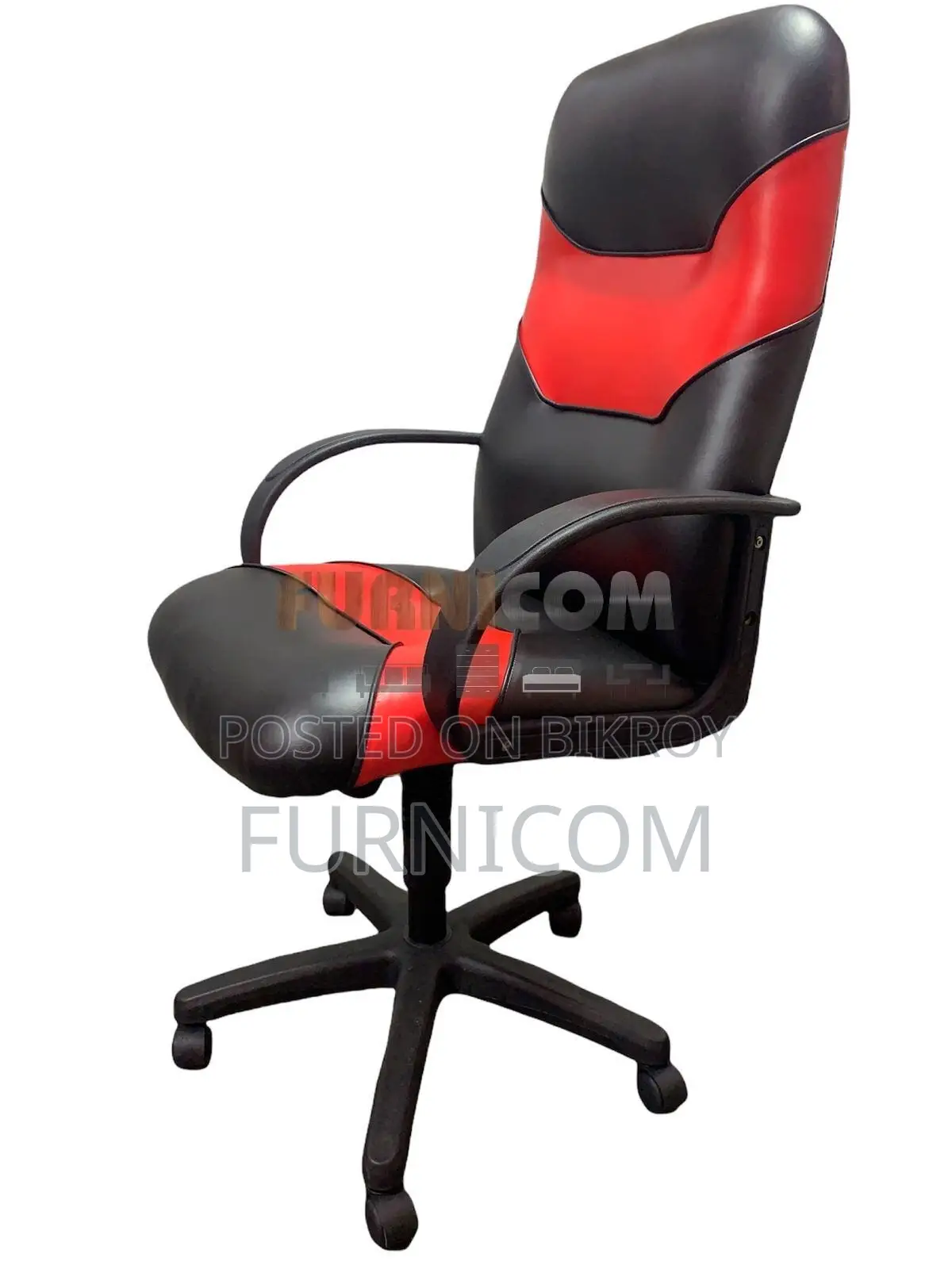 Super Comfy Swivle Executive Home and Office Chair-Faux Leather-MS Fra