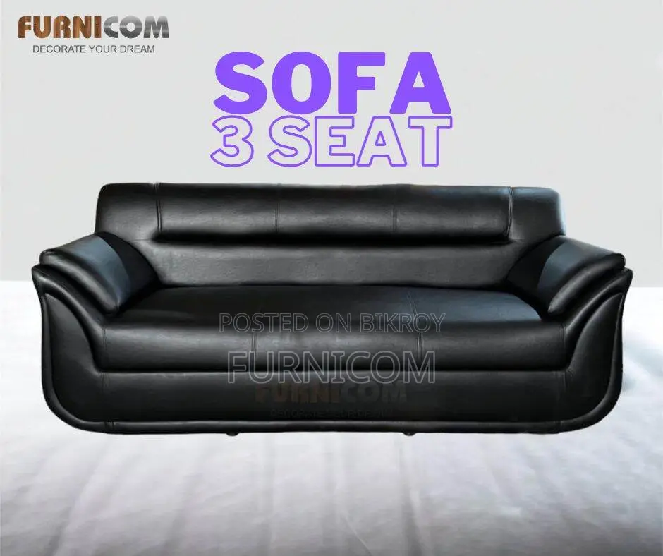 FURNICOM 3 Seater Sofa Living room sofa corner sofa sofa set