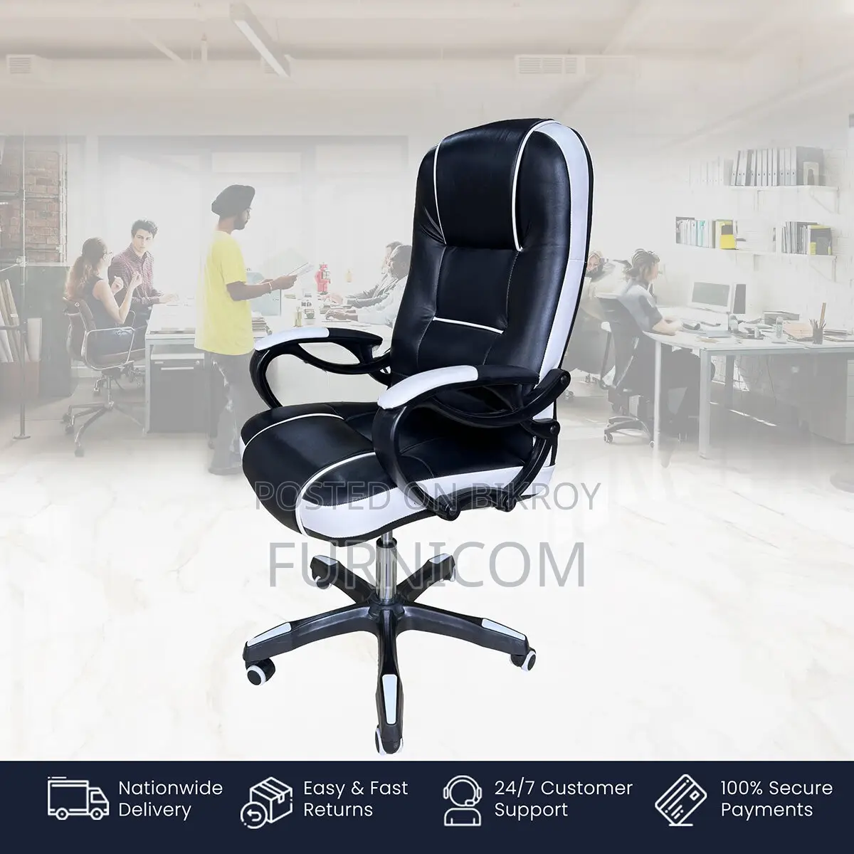 Furnicom Chair/ Office Chair/ Boss Chair/ Executive Chair/ Chair/ Home