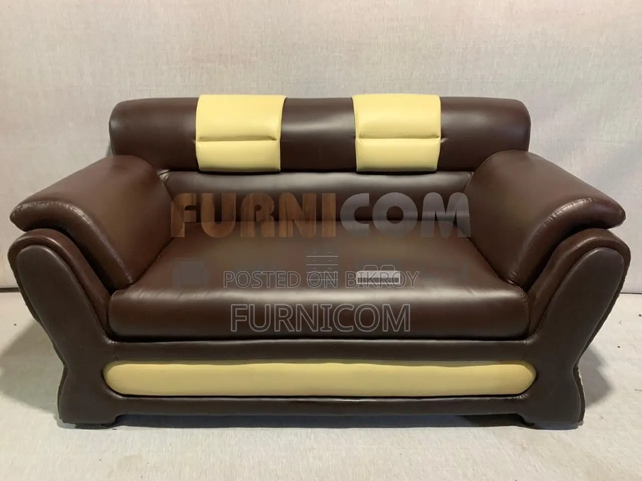 Round Wedge Luxury Sofa Set (2+1) - Sofa
