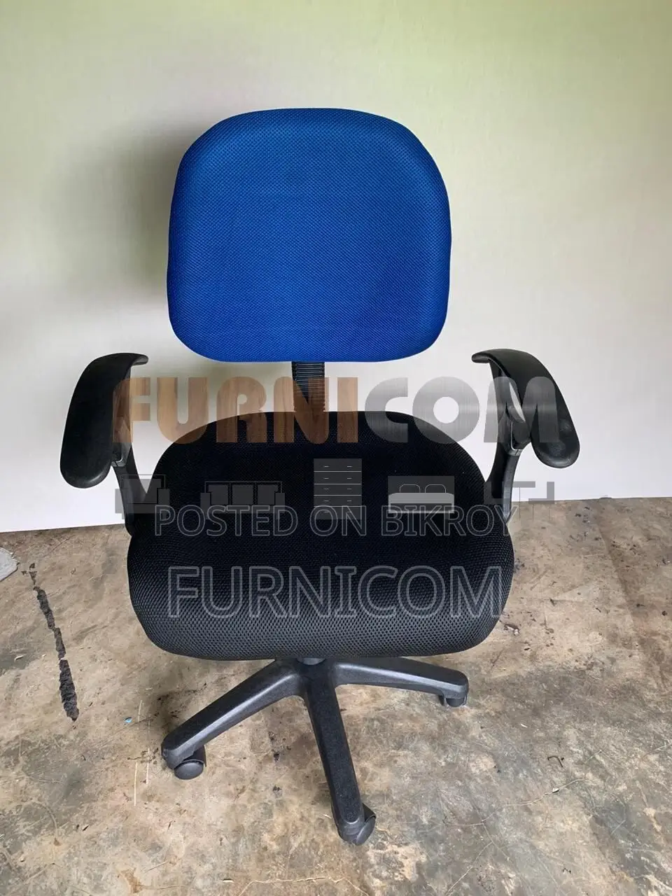 Office Chair Red & Blue (Fcbfc 10) - Chair