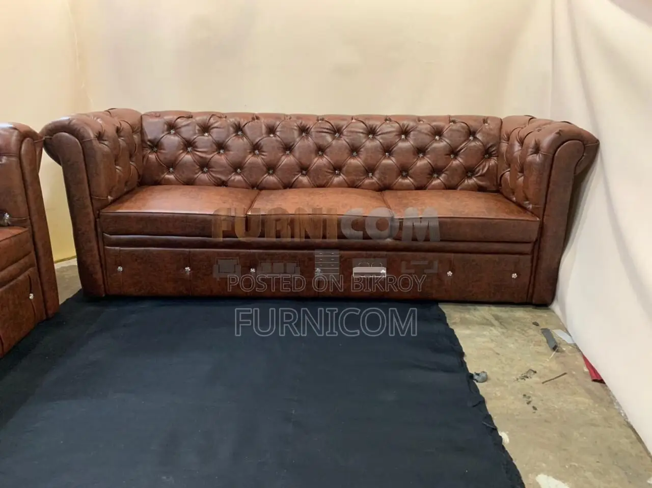 Chesterfield Sofa Set - (3 seater)