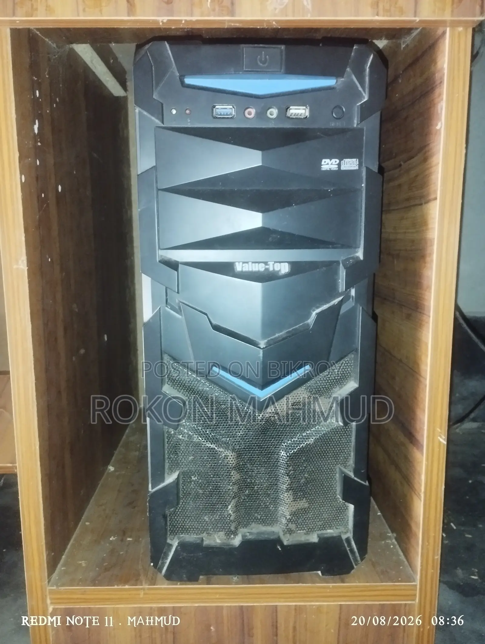 Desktop Computer 8GB Intel Core i5 SSD 256GB