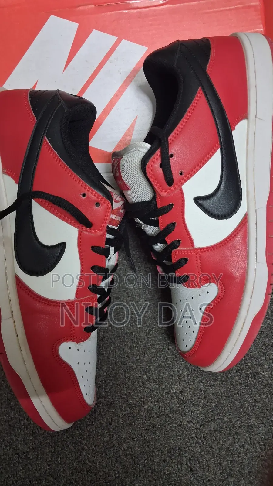 Nike Chicago SB Dunk Shoes With Box