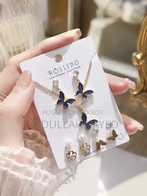 Earrings Necklace Jewellery Set