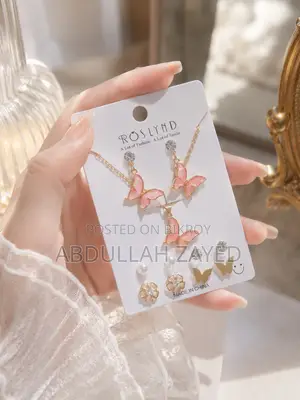 Earrings Necklace Jewellery Set