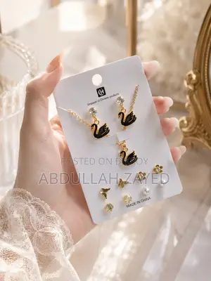 Earrings Necklace Jewellery Set