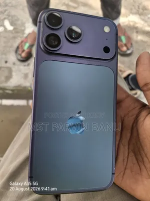 অ্যাপল আইফোন ১৭ প্রো ম্যাক্স ৫১২ জিবি ব্লু