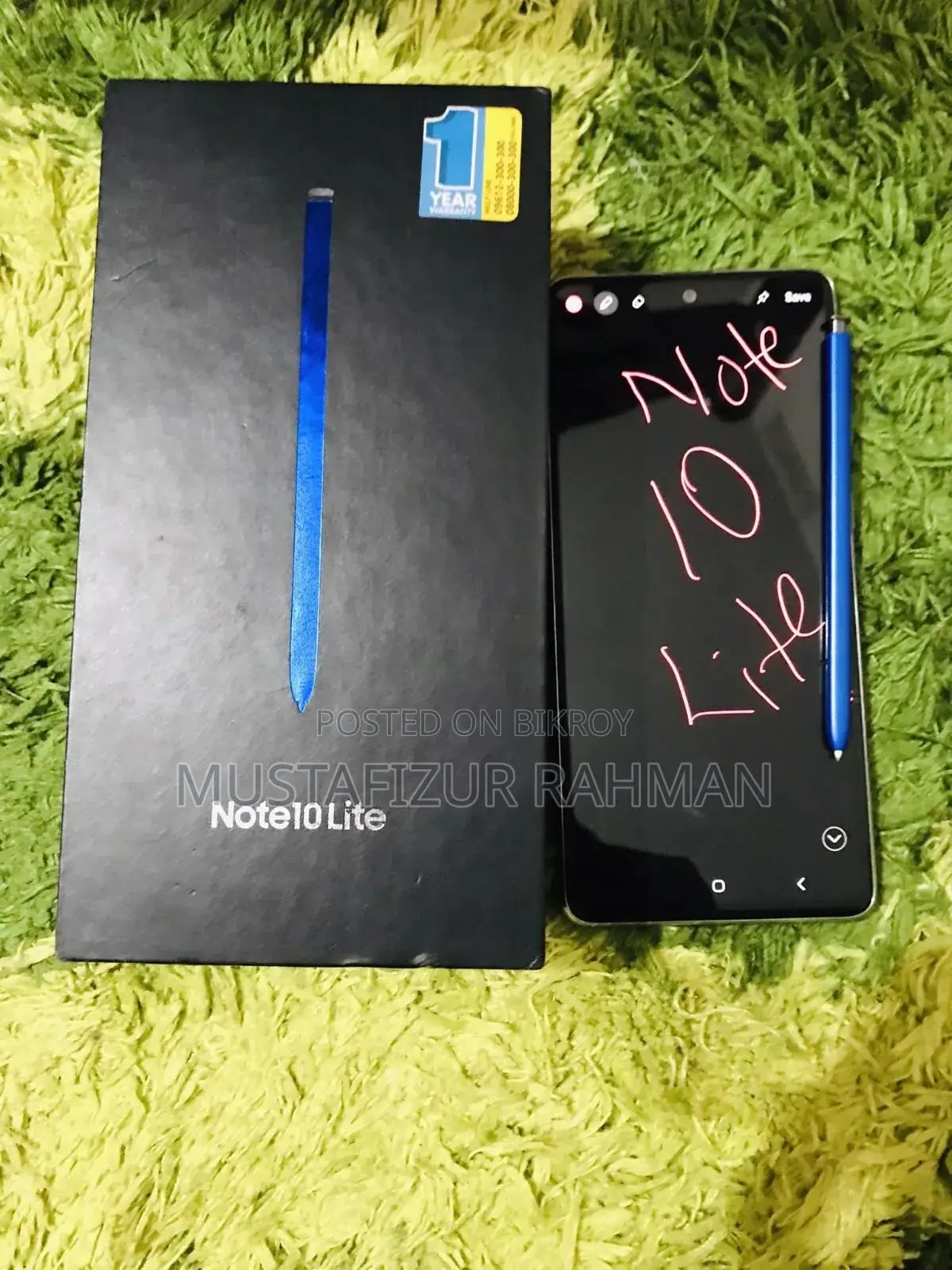 Samsung Galaxy Note 10 Lite 128 GB Yellow