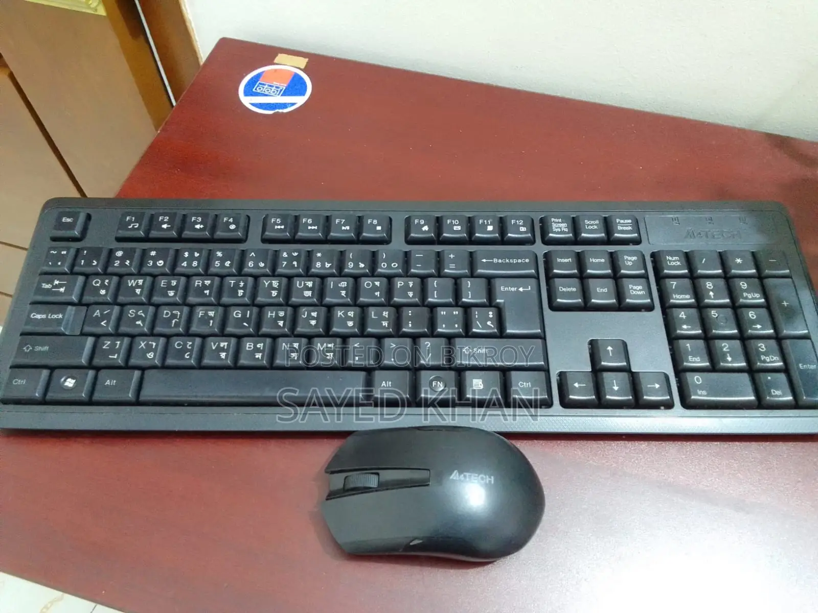 কিবোর্ড কম্বো A4Tech GR-92 + G3-200n (ওয়্যারলেস) 4200N