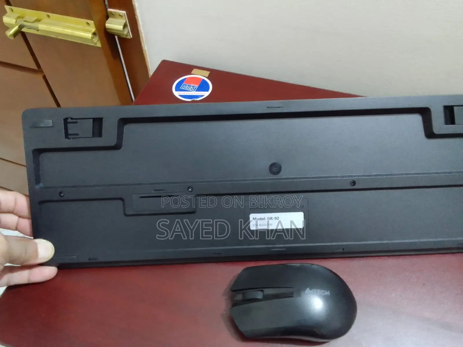 কিবোর্ড কম্বো A4Tech GR-92 + G3-200n (ওয়্যারলেস) 4200N