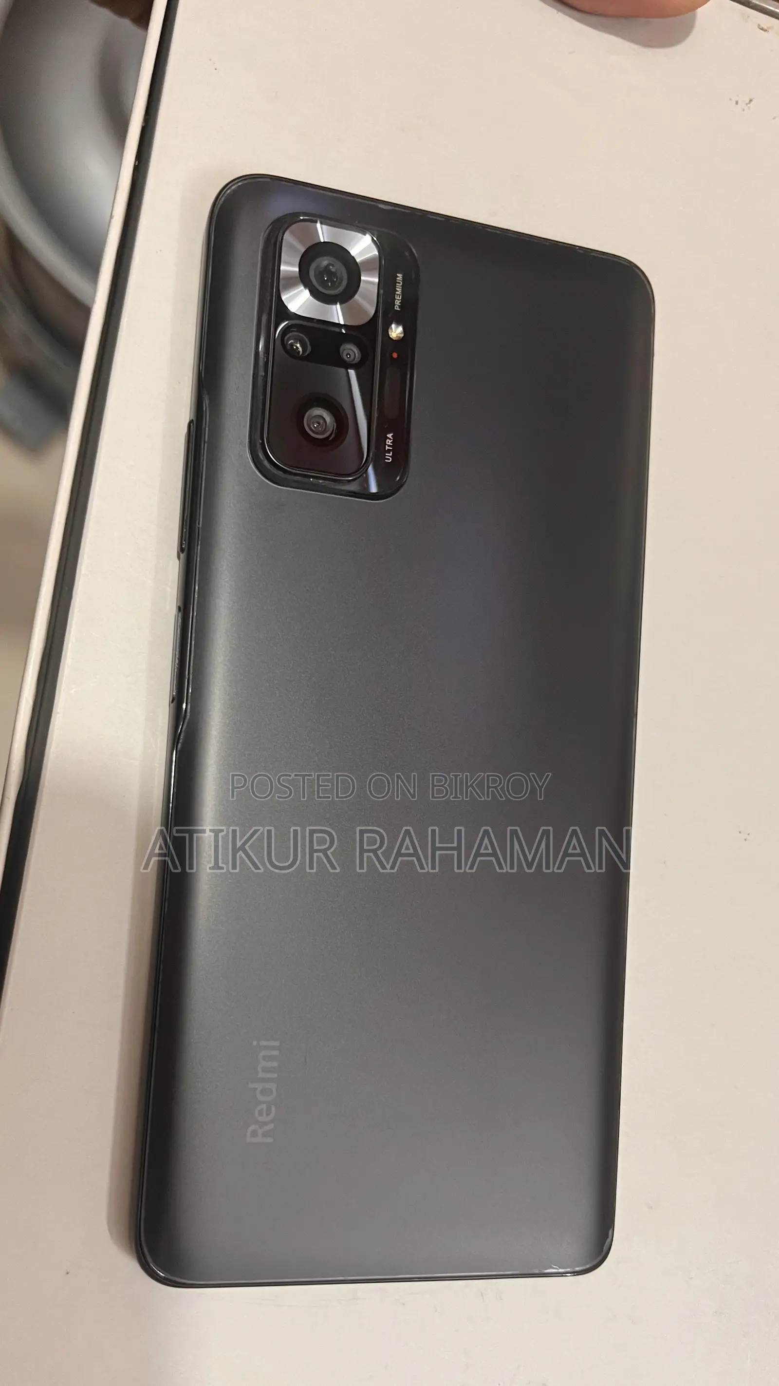 শাওমি রেডমি নোট ১০ প্রো ১২৮ জিবি গ্রে