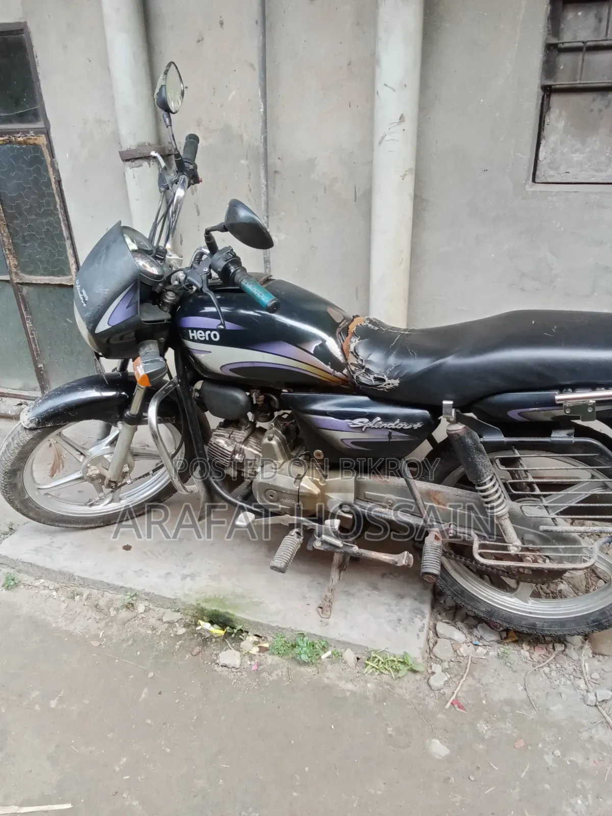 Hero Splendor Plus 2018 Black