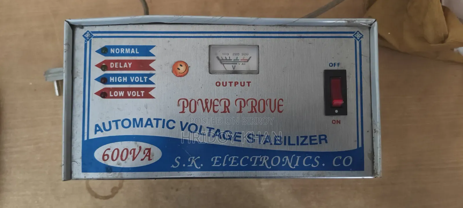600va Voltage Stabilizer