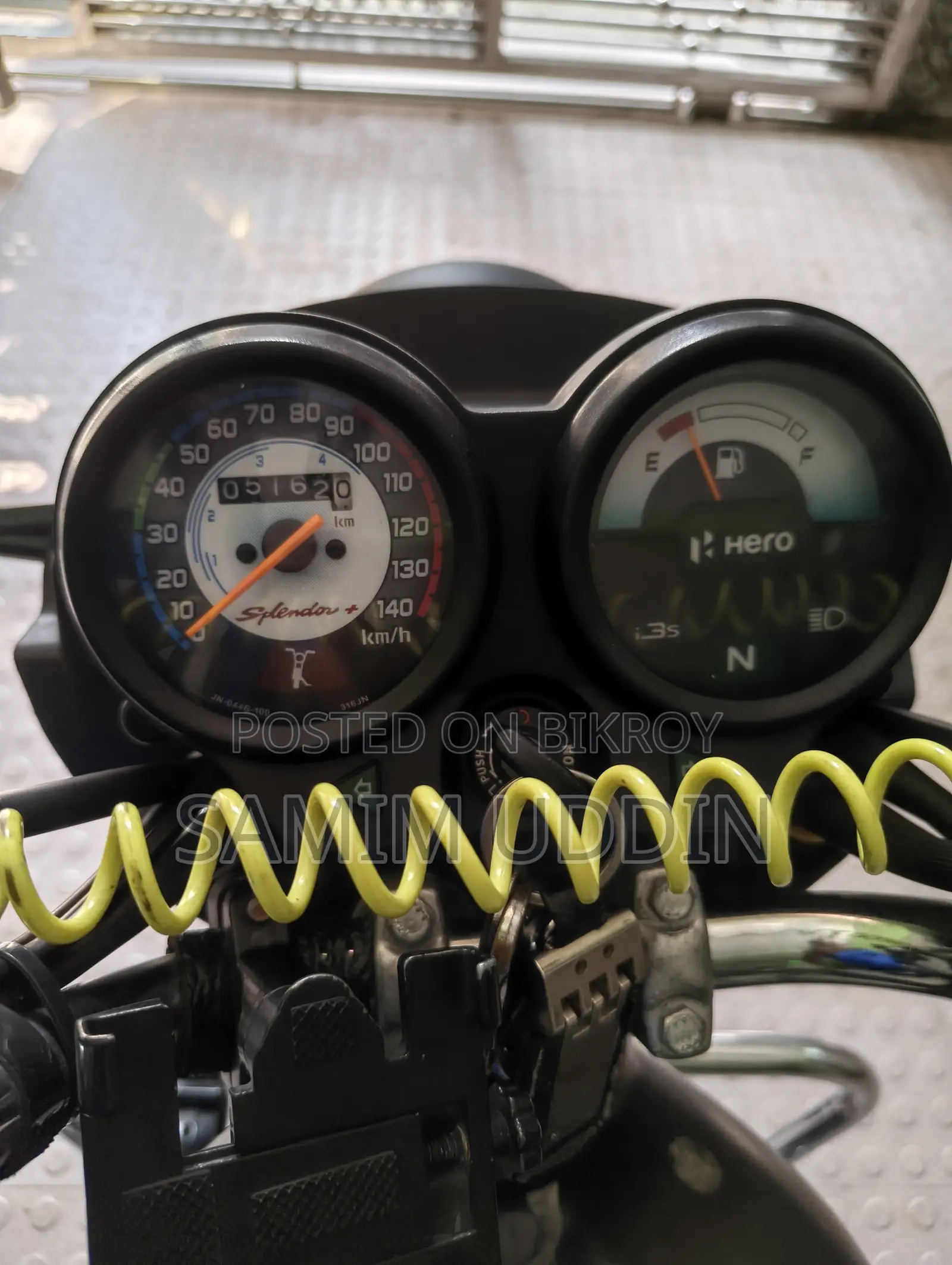 Hero Splendor Plus Sports 2024 Gray