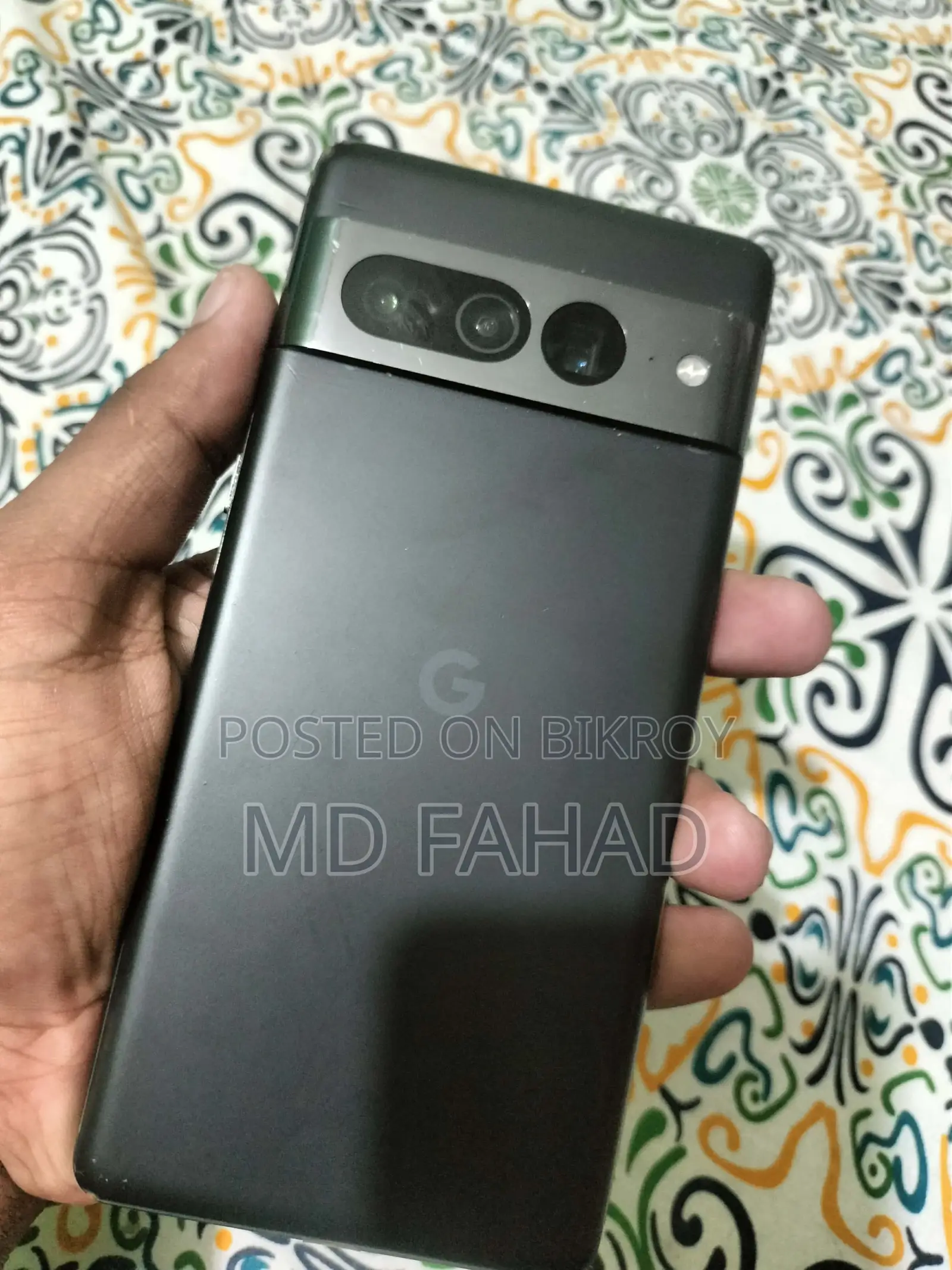 গুগল পিক্সেল ৭ প্রো ১২৮ জিবি ব্ল্যাক