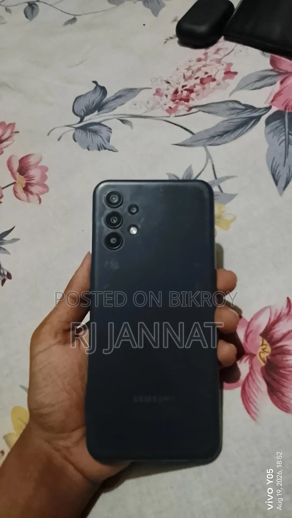 স্যামসাং গ্যালাক্সি এ১৩ ৩২ জিবি কালো