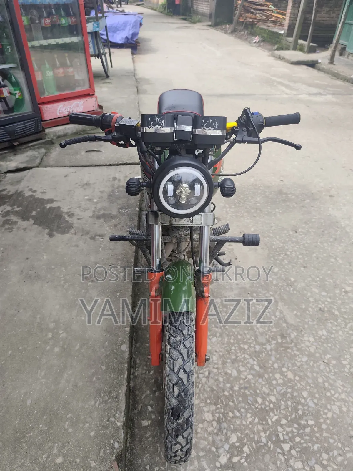 হোন্ডা সিজি১১০ ২০১৮ সবুজ