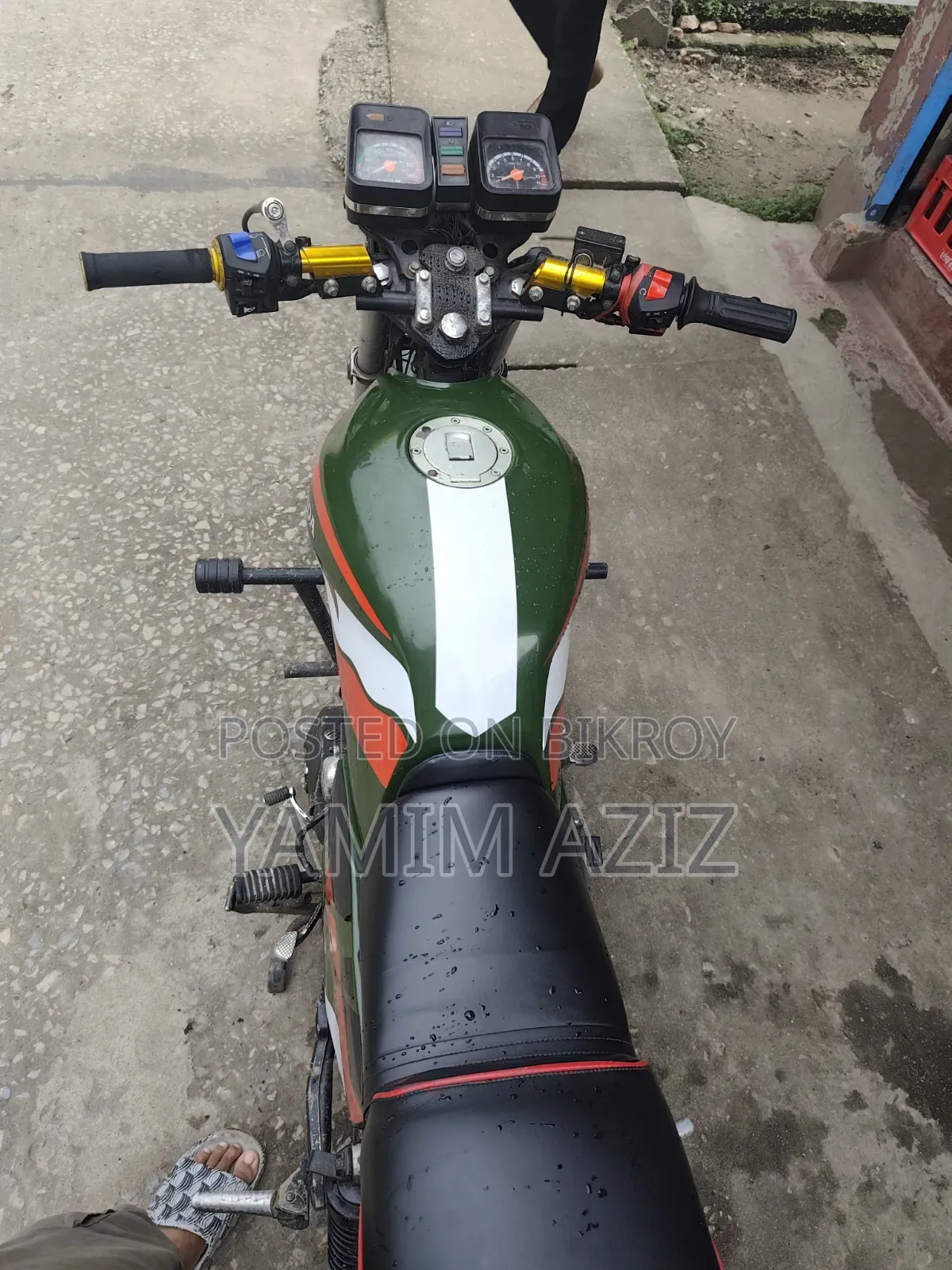 হোন্ডা সিজি১১০ ২০১৮ সবুজ