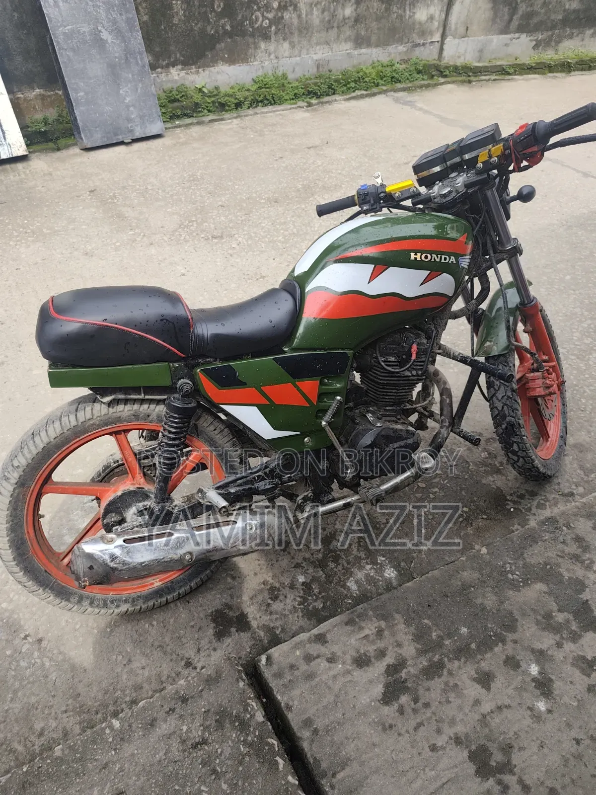 হোন্ডা সিজি১১০ ২০১৮ সবুজ