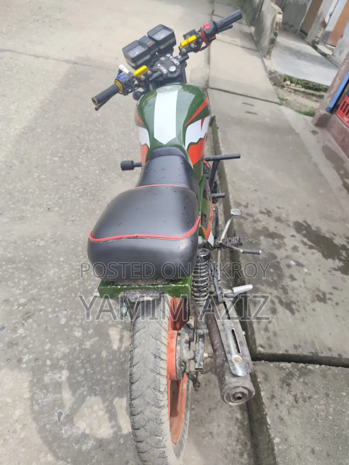 হোন্ডা সিজি১১০ ২০১৮ সবুজ