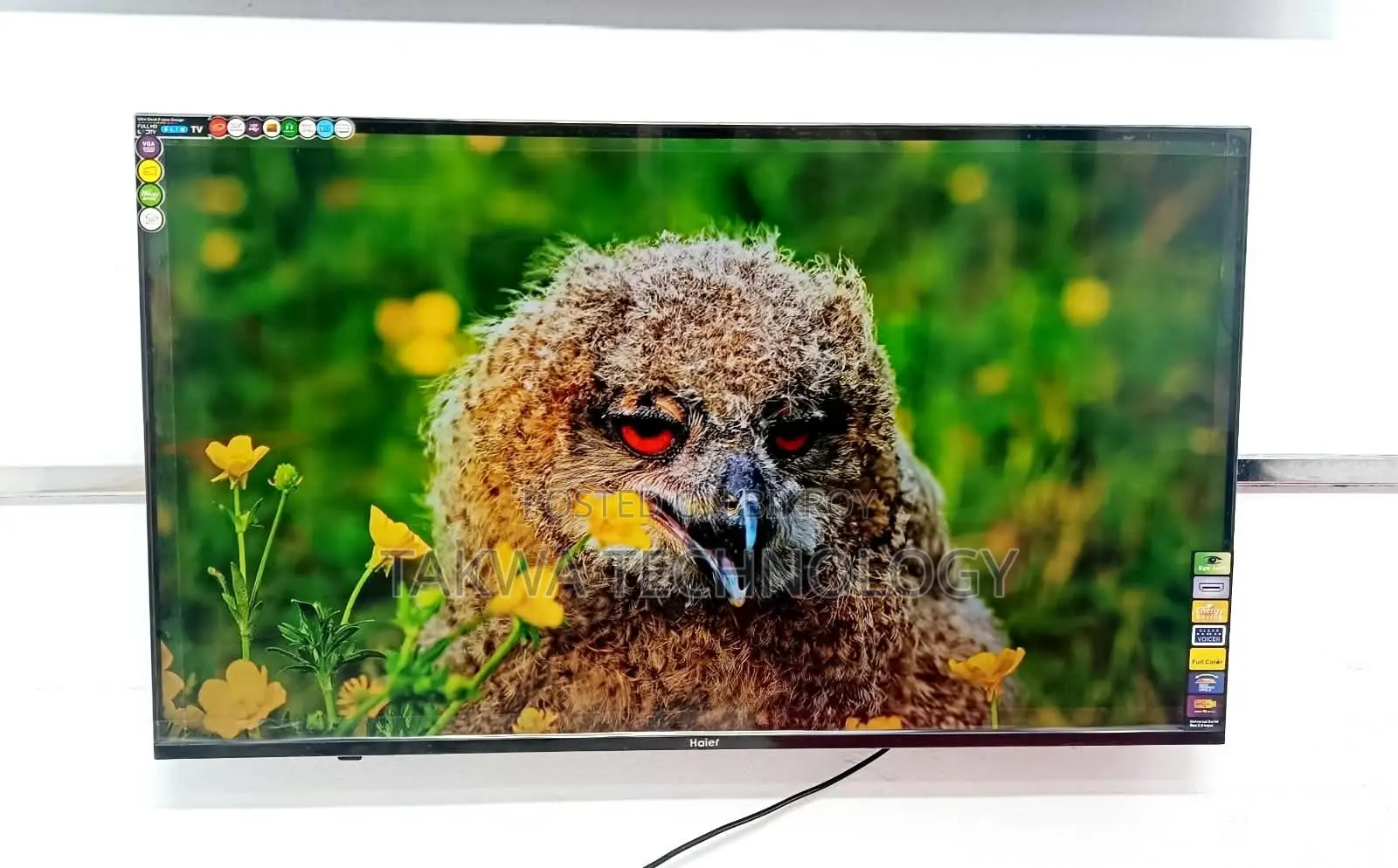 Haier 43" Inch Smart Frameless Voice Control TV