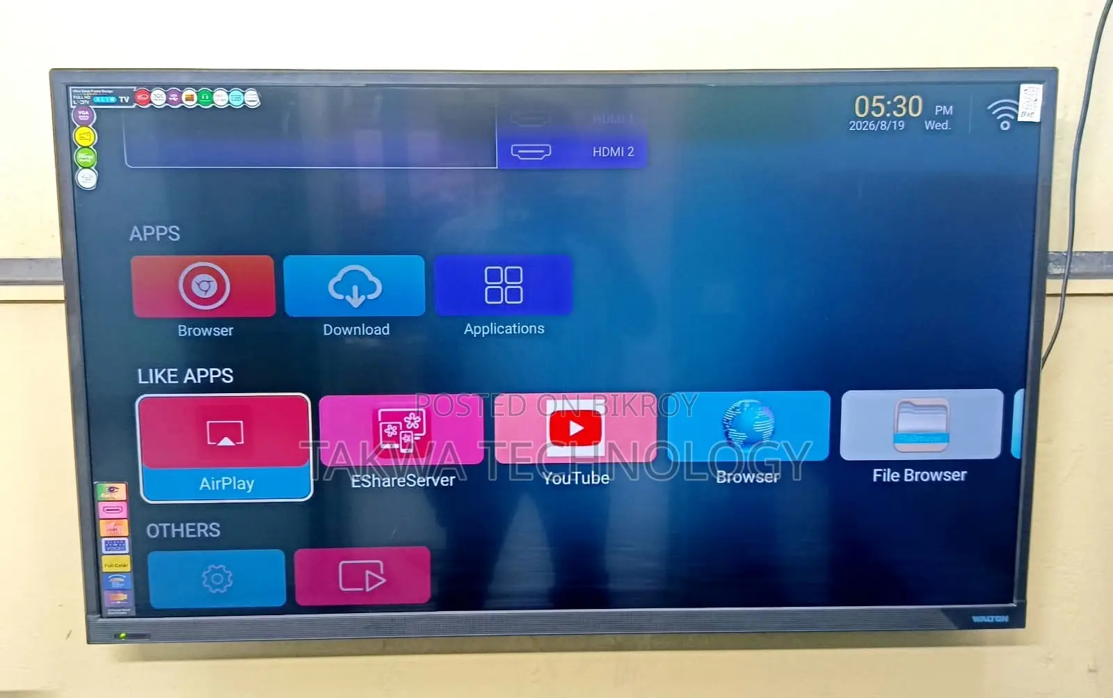 Walton 43 Inch Smart TV