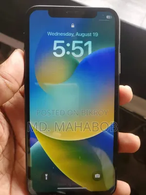অ্যাপল আইফোন এক্স ২৫৬ জিবি ব্ল্যাক