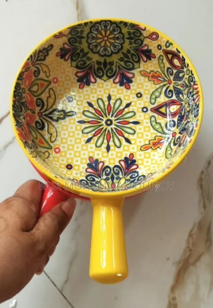 Ceramic Handle Pan