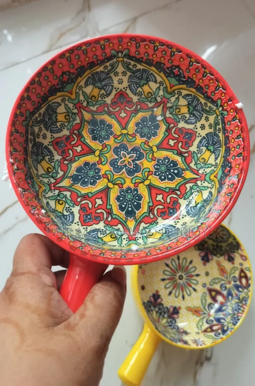 Ceramic Handle Pan