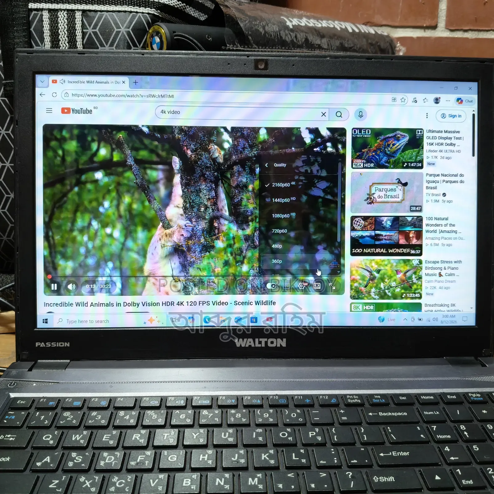 Laptop 6GB Intel Core I5 HDD 1TB