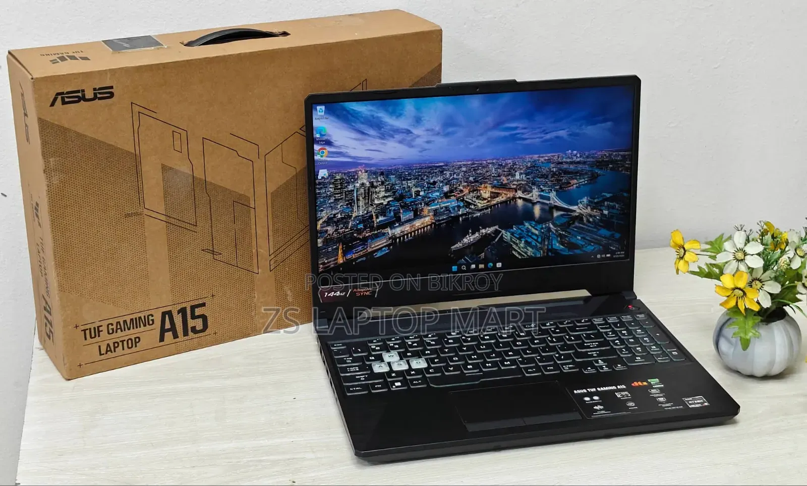 Laptop ASUS Tuf Gaming A15 8gb Amd Ryzen 5 SSD 512gb