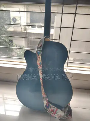 Axe AG-48C 40" Acoustic Guitar | Glossy Blue Sunburst