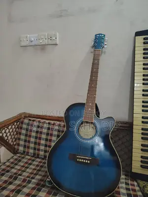 Axe AG-48C 40" Acoustic Guitar | Glossy Blue Sunburst