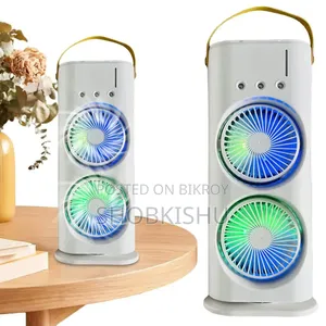 ডাবল-হেডেড এয়ার কুলার মিস্ট ফ্যান!