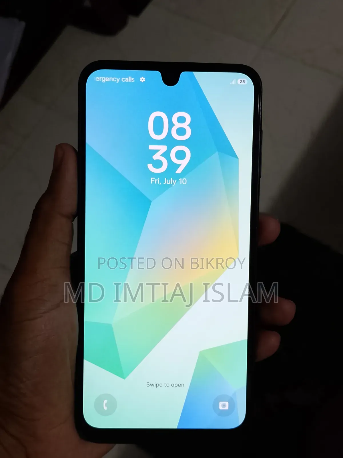 স্যামসাং গ্যালাক্সি এ১৬ ৫জি ২৫৬ জিবি ব্লু
