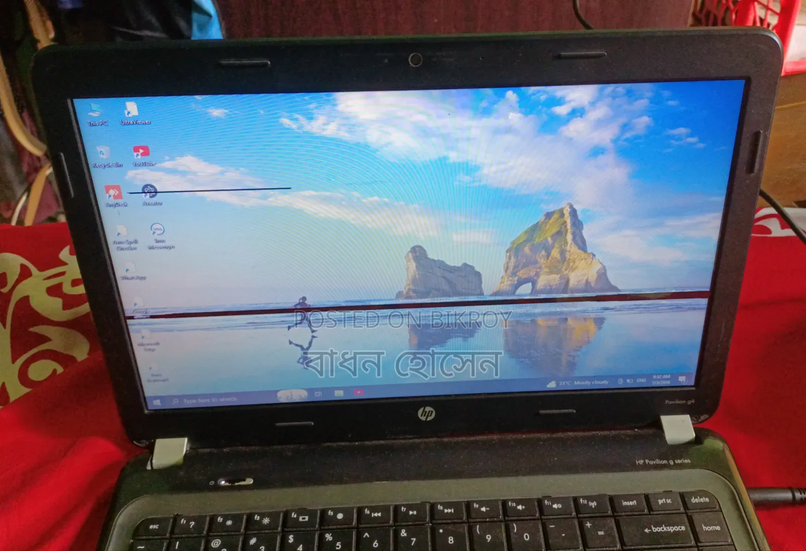 Laptop HP 14-dq2031tg 4GB Intel HDD 500GB