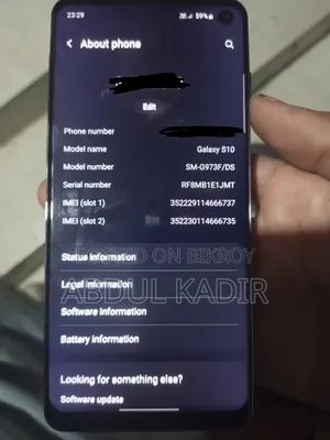 Samsung Galaxy S10 128 GB Black