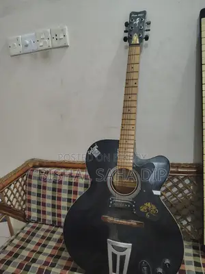 Godson Crown Acoustic-Electric Guitar - Black | 6 String
