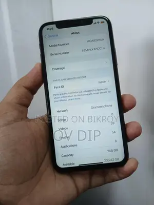 Apple iPhone X 256 GB Black