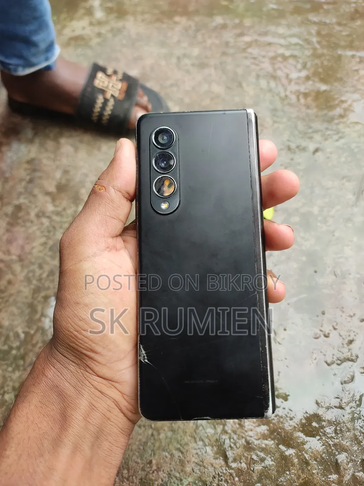স্যামসাং গ্যালাক্সি জেড ফোল্ড৩ ৫জি ২৫৬ জিবি ব্ল্যাক